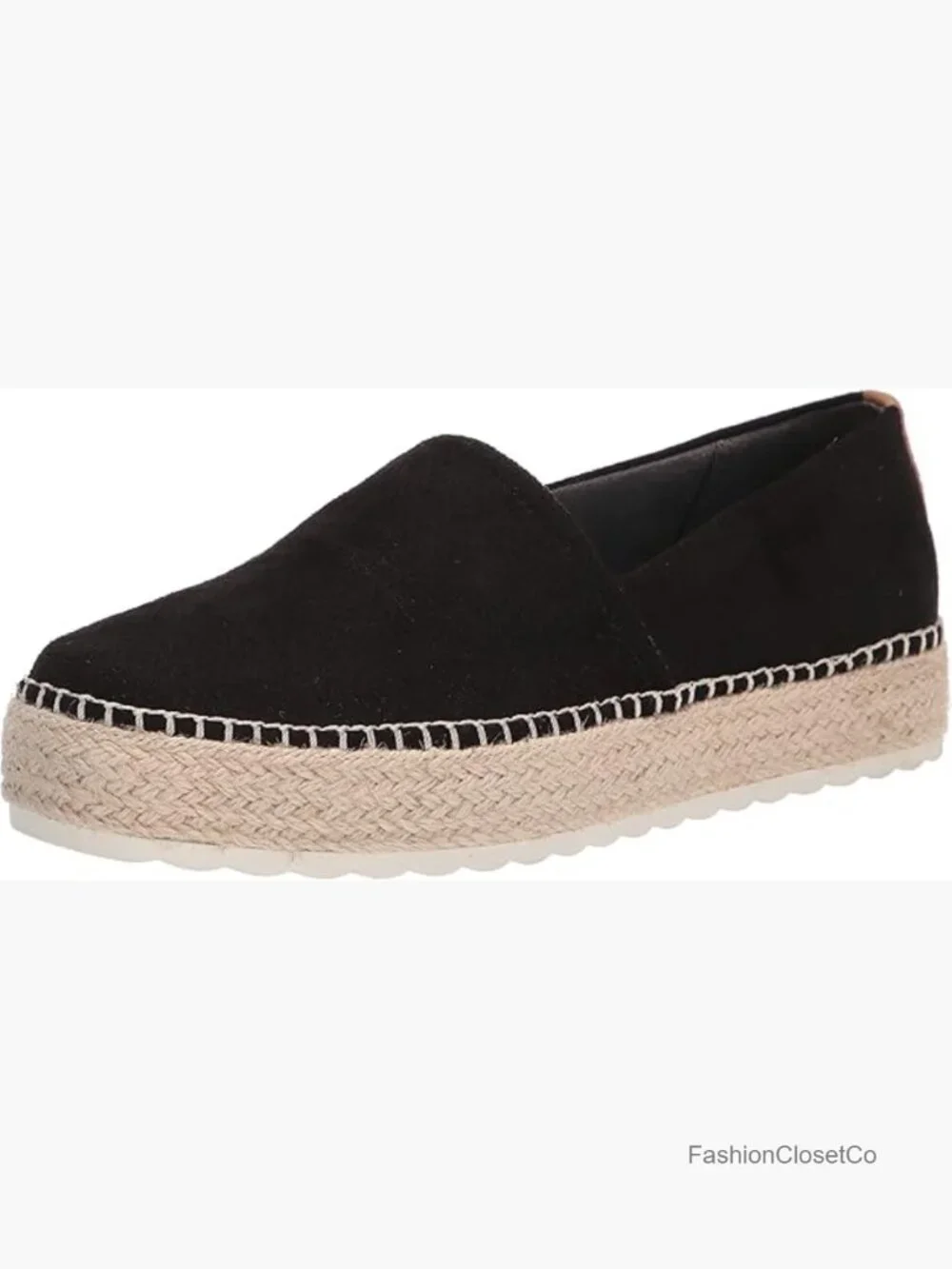 Women's Espadrille Flats Slip-On Loafers with Jute Sole